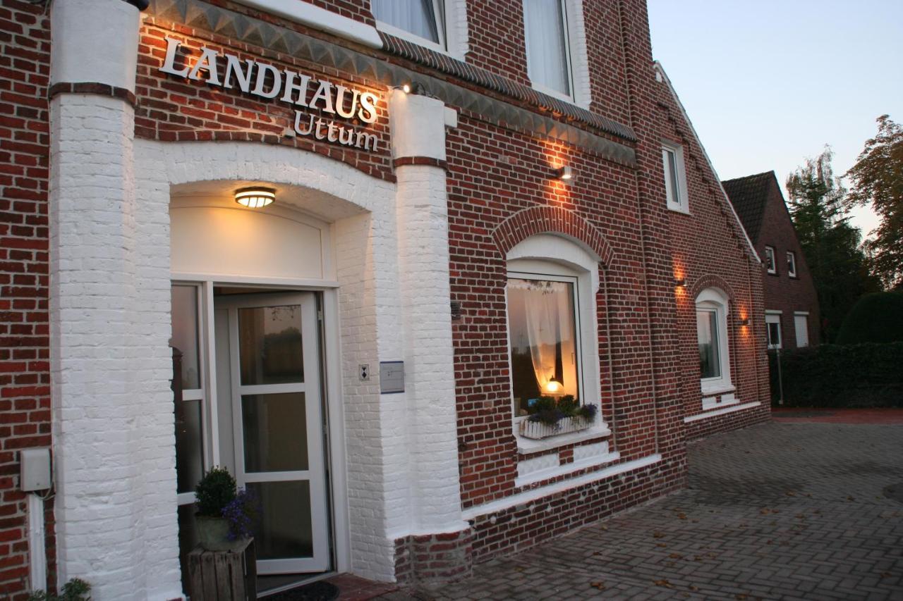 Hotel Garni Landhaus Uttum Krummhoern Ngoại thất bức ảnh